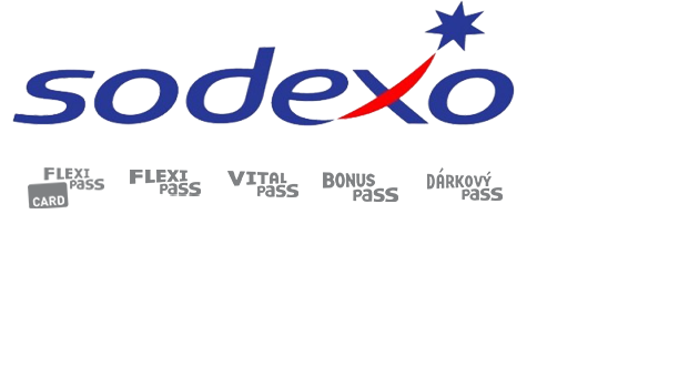Sodexo - Vital / Flexi / Bonus / Dárkový  / Flexi Pass Card